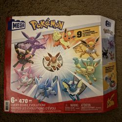 Mega Block - Every Eevee Evolution SEALED never Opened 