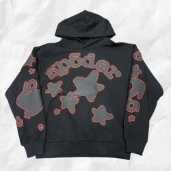 Sp5der Beluga Outline Hoodie