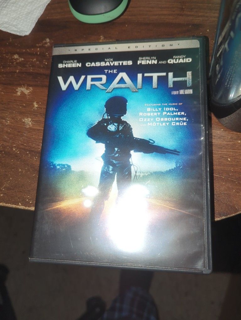 The Wrath DVD Starring Charlie Sheen