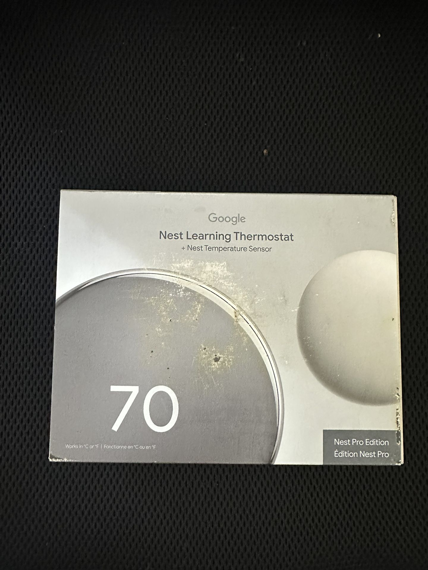 Google Nest Thermostat With sensor 4th Gen - *New* - $150