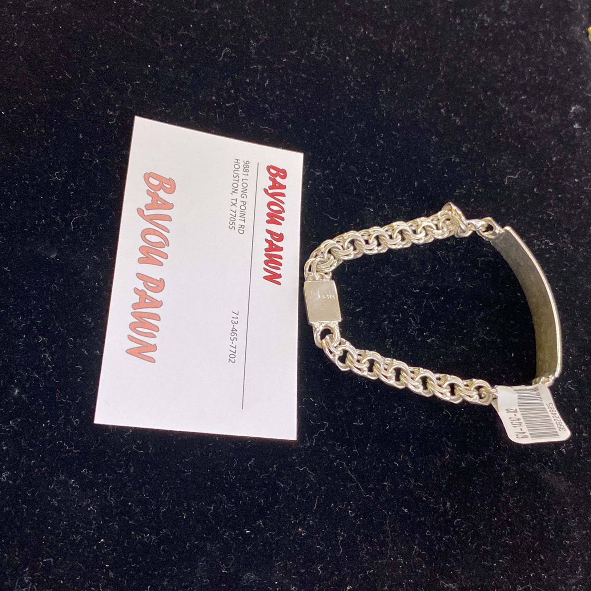 Sterling Silver Mesh Bracelet