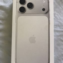 Apple iPhone 17 Pro Max Or 17 Pro Silver New Sealed 