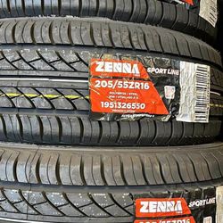 205/55/16 Brand New Tires 
