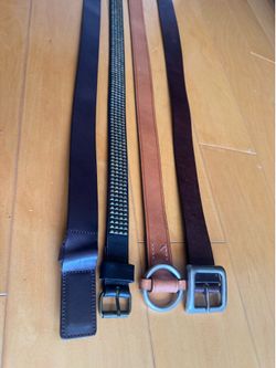 Zara belts variety