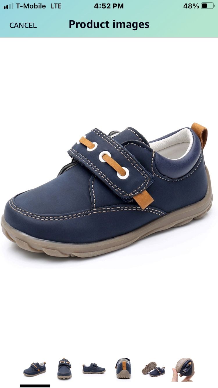 New Boys Boat Shoes 