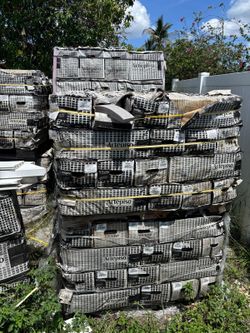 10 pallets Wall tile,  coverings, split face, ledger panels mix