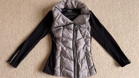 Xs funnel neck puffy vest jacket women’s
