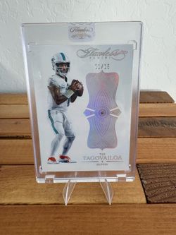 2025 Panini Flawless- #21 Tua Tagovailoa Diamond 01/15 Miami Dolphins