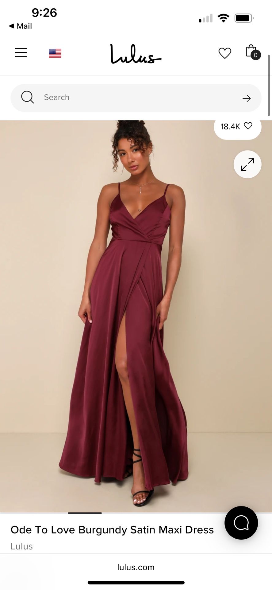 LULUS Ode To Love Burgundy Satin Maxi Dress