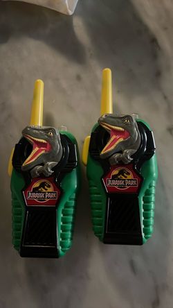 Jurassic Park Toy Walkie Talkies Set of 2