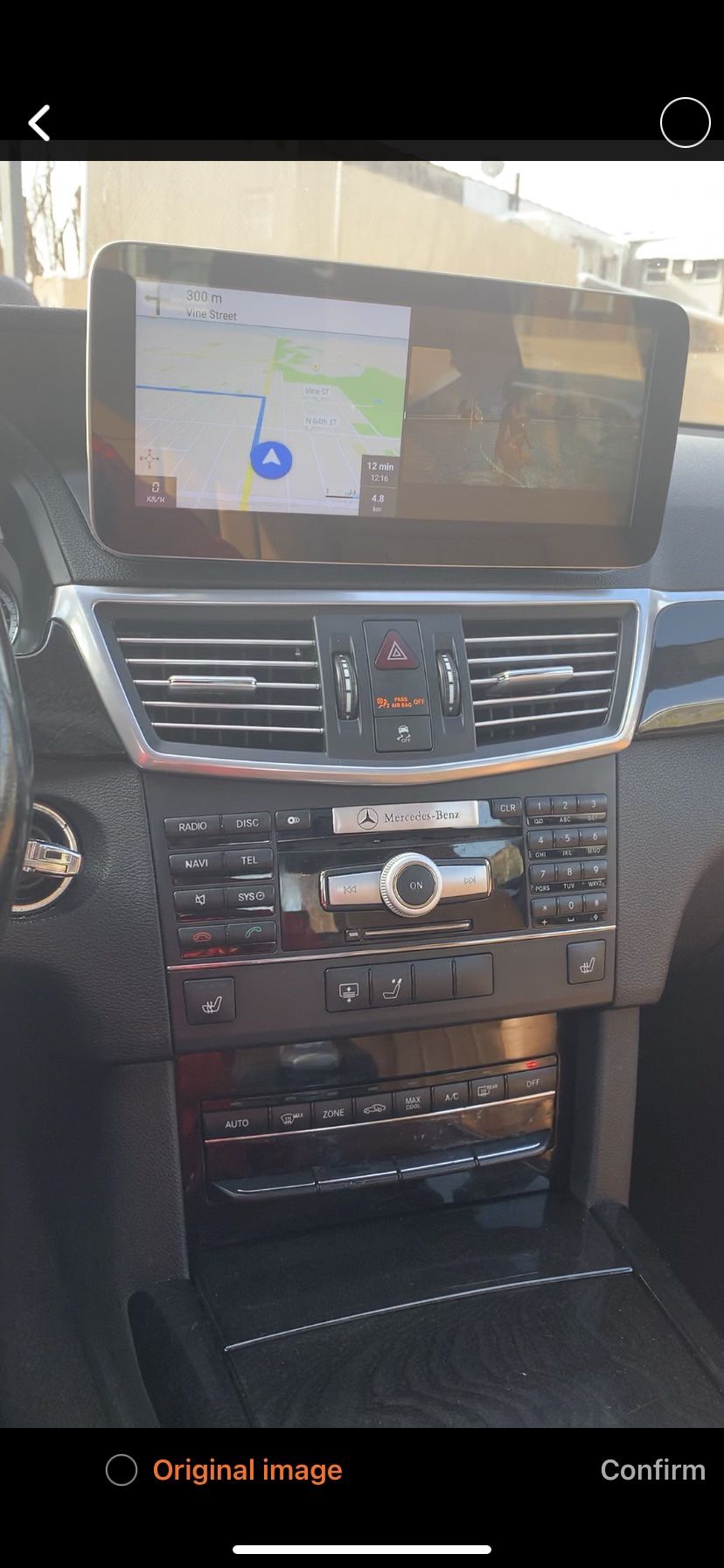10inch Android mercedes Screen