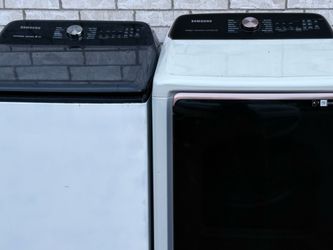 Samsung washer and dryer super size ( 30 days warranty)