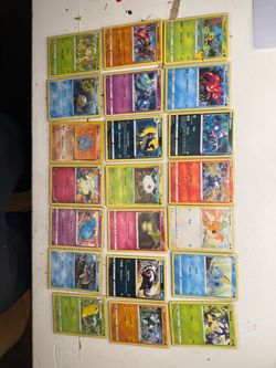 8 card packs.