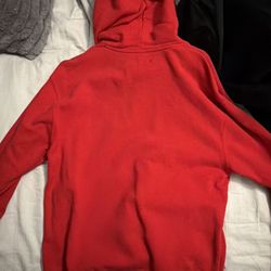 Red Jordan hoodie size men’s medium size