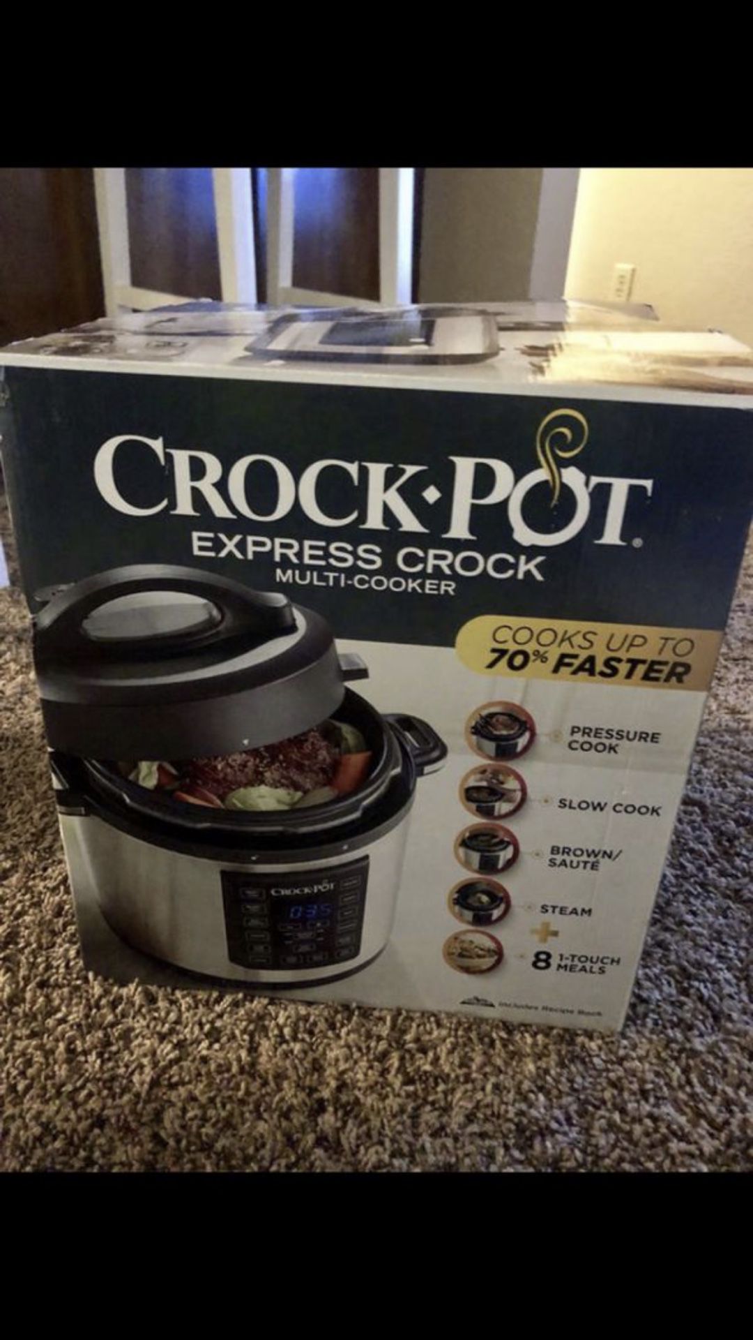Pressure cooker crock pot