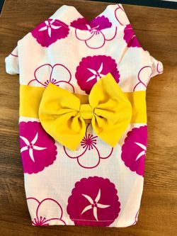 SMALL: Dog yukata - summer kimono