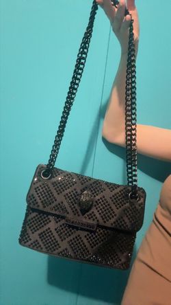 Black sparkly Kurt Geiger