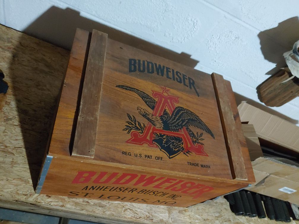 Budwiser crate