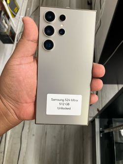Samsung S24 Ultra 512 GB Unlocked Cash or $10 down