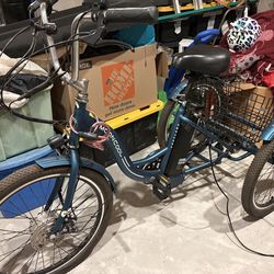 Mooncool Electric bike trike