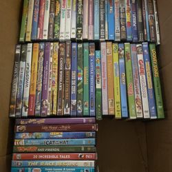 Box Of DVDs 59 In Total 