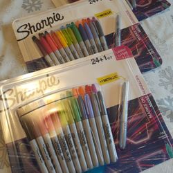 BRAND NEW  / SEALED PACK OF 25 CT SHARPIES 