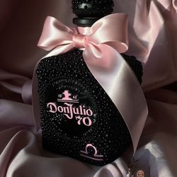 Custom Bedazzled Bottles