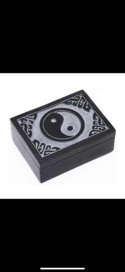 Stone Ying Yang Box