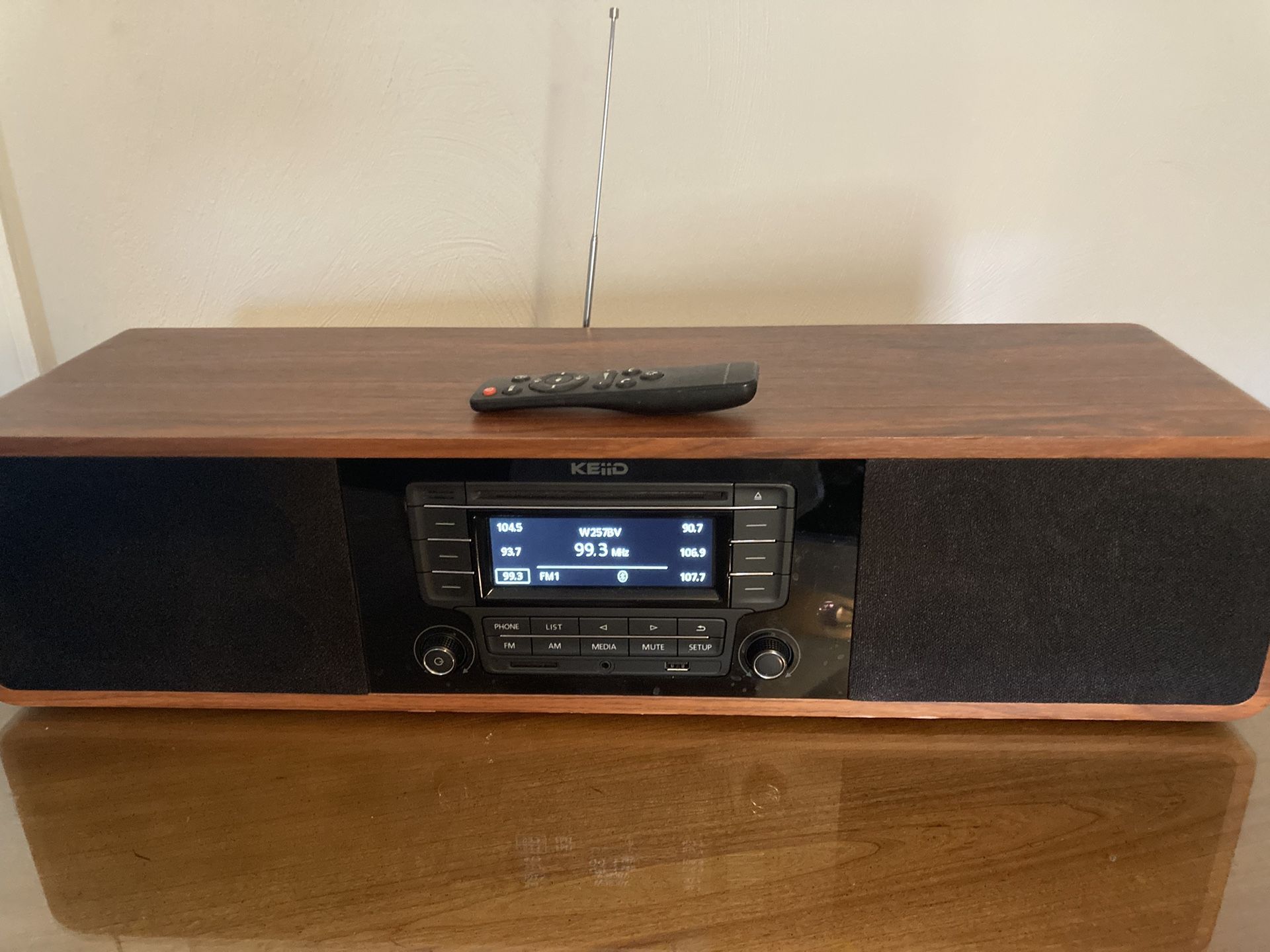 All In One Bluetooth CD FM Stereo With Remote