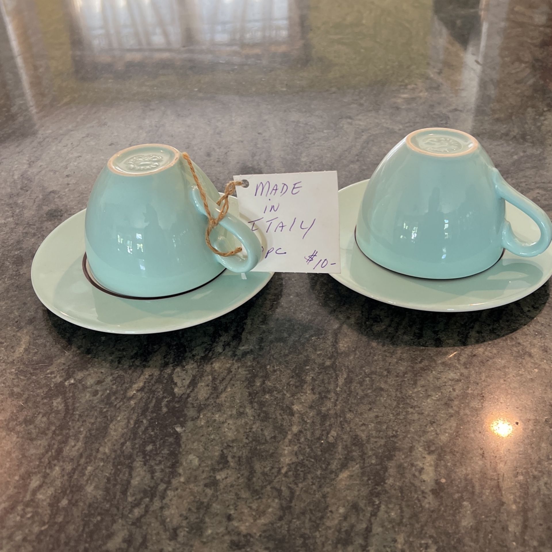 2 Italy Tea Set For $20