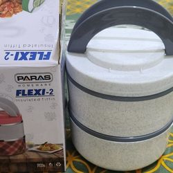 Pickup From LebnonTN 37087.Brand New 2 Layer Stainless Steel Lunch Box..excellent Condition 