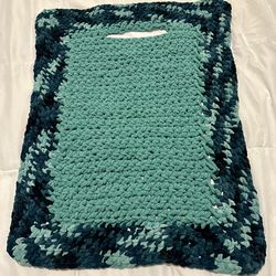 Crocheted Car Seat/Stroller Blanket/Poncho