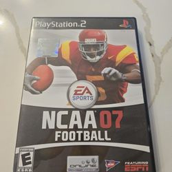NCAA Football 07 (Sony PlayStation 2) without manual
