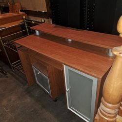 Desk With File Cabinet Table 