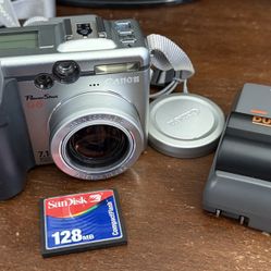 Canon Powershot G6 7.1MP Camera with CF card