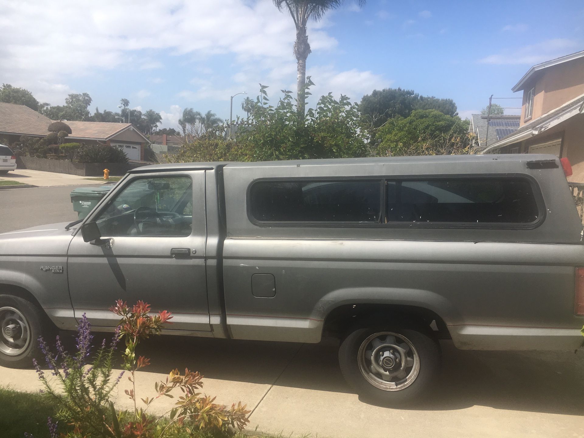Camper shell for 7’ bed. Fits my 91 ford ranger XLT