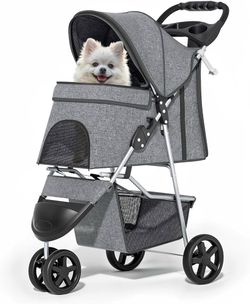 NEW WOLF GREY PET STROLLER 🐺🐾🩶❗️