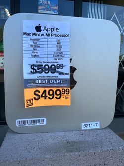 SPRING CLEANING MAC SALE!!! Mac Mini M1 8-Core CPU, 8-Core GPU, 16GB Ram 1TB SSD 2020