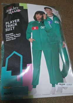 Squid Game Player Track Suit Adult Costume