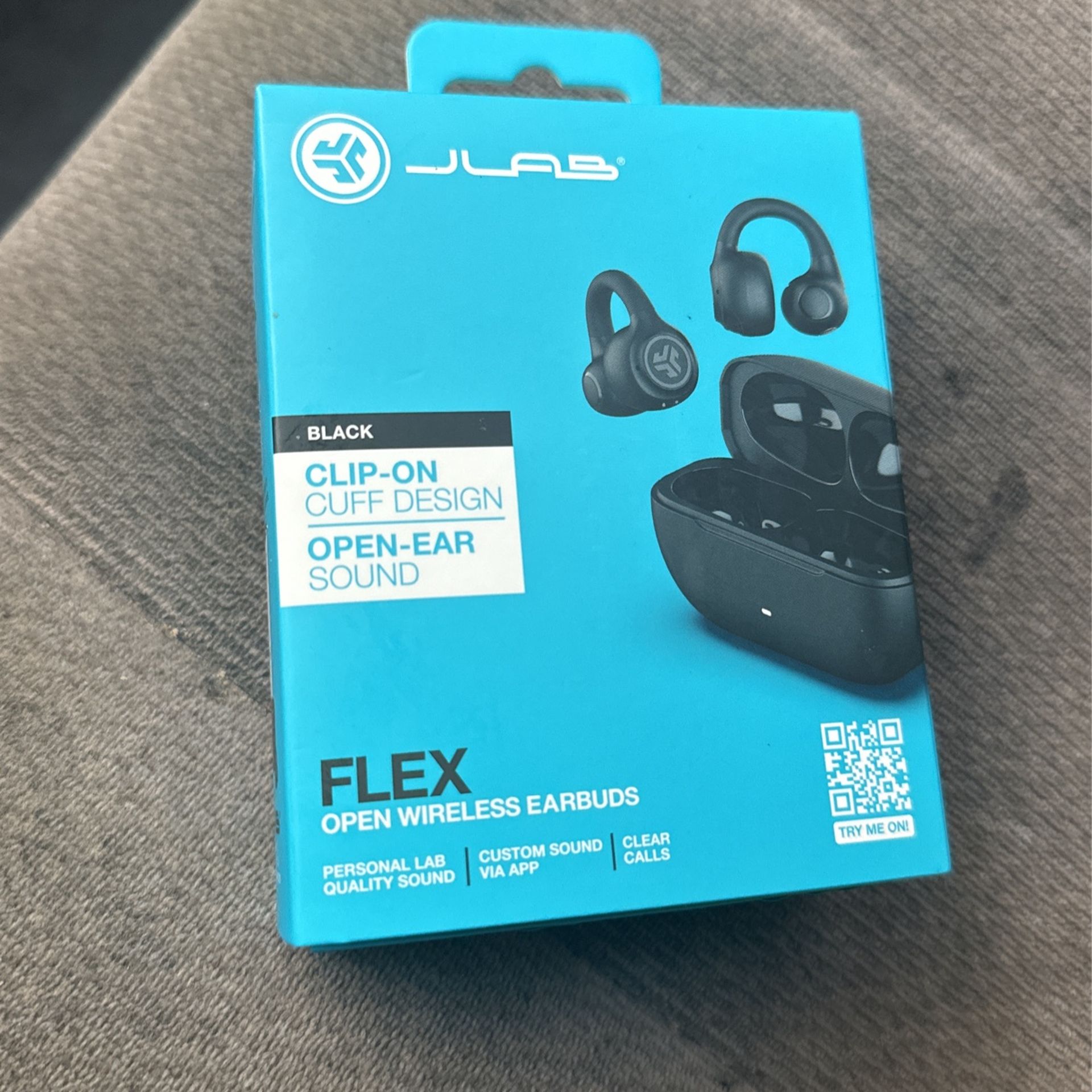 Jlab (BLACK) Clip On Wireless EARBUDS