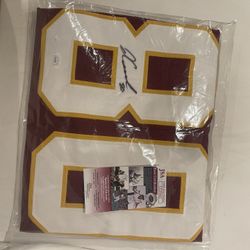 Jamison Crowder Autographed Jersey With COA