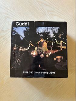 Giddy 25 ft g40 globe string lights