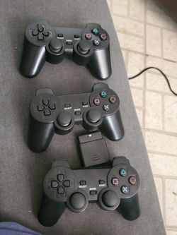 3 Brand New Ps2 Controllers