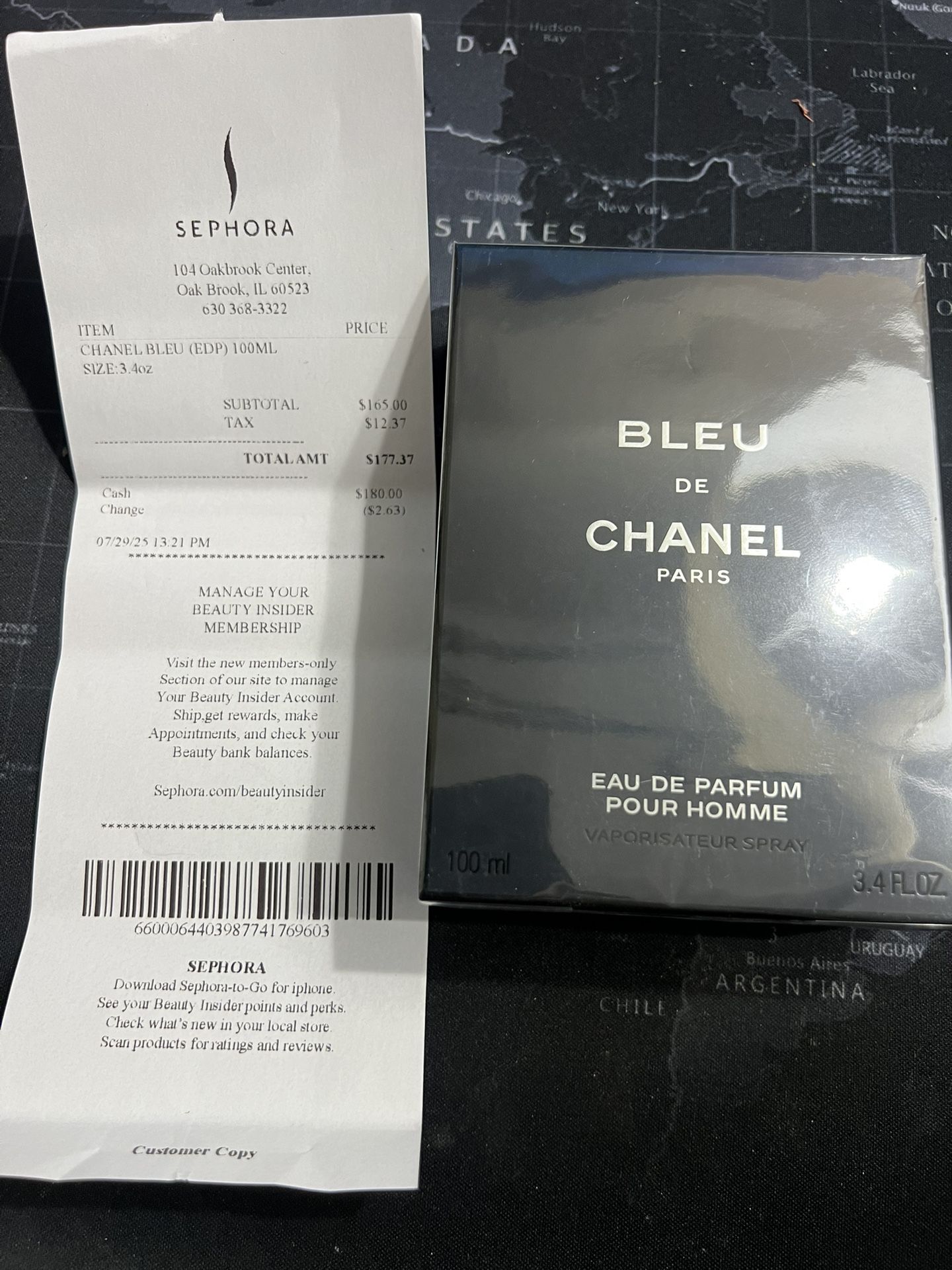 Chanel Bleu