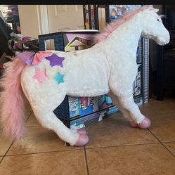 Unicorn Horse Over 2 Feet Tall $50 
