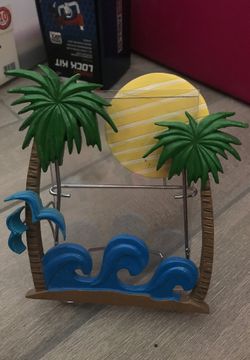 Beach photo frame