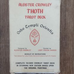 Aleister Crowley Thoth Tarot Deck