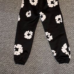 Denim Tear black sweatpants 