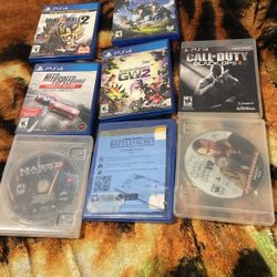 Random Assortment Of Ps3 And Ps4 Games