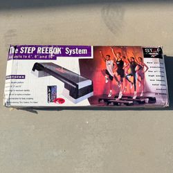 The Step Reebok Adjustable Aerobic Platform System - 6”, 8” and 10”